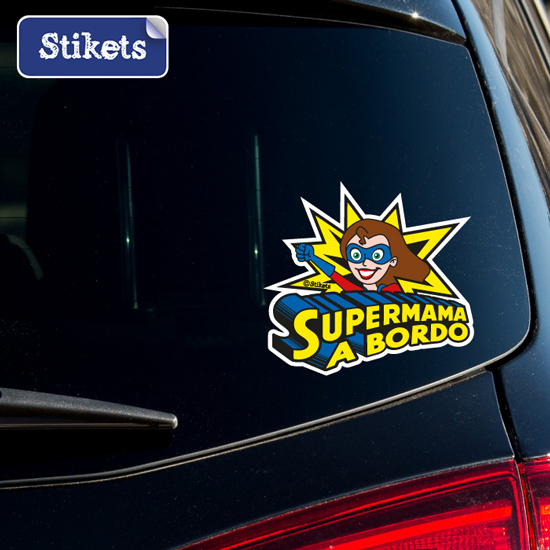 Supermamá a bordo
